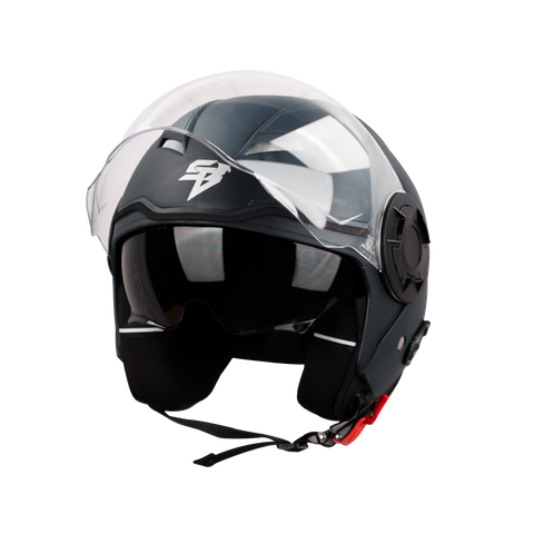 SBH-31 DRX DASHING BLACK WITH INNER SUN SHIELD