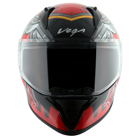 Bolt Superhero Black Red Helmet