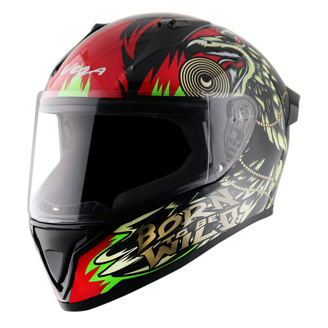 Bolt Wild Black Green Helmet