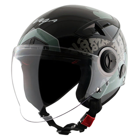 Blaze Dx BZ2 Black Grey Helmet