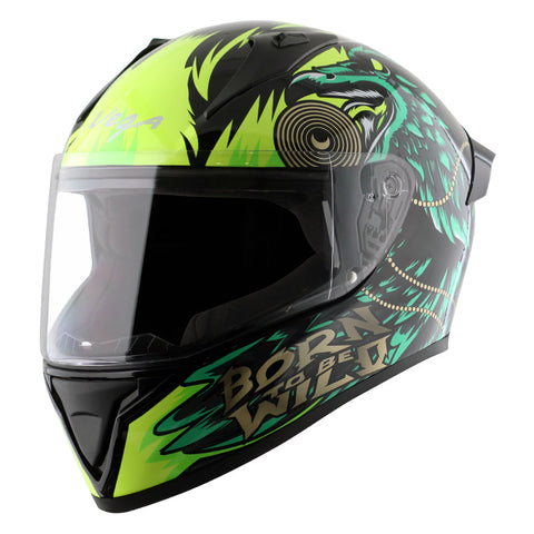 Bolt Wild Black Yellow Helmet