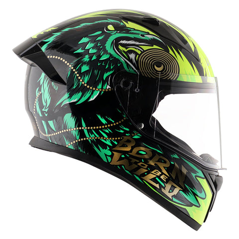 Bolt Wild Black Yellow Helmet