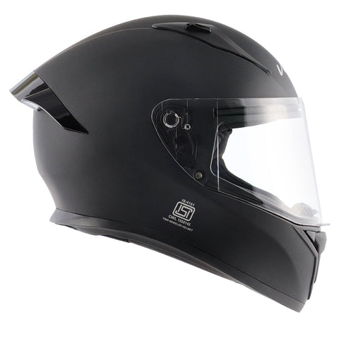 Bolt Dull Black Helmet