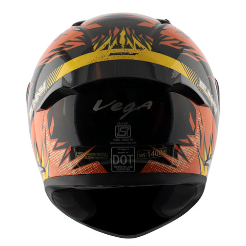 Bolt Bunny Black Orange Helmet