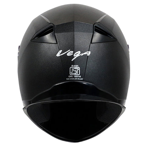 EVO Leather Finish Black Helmet