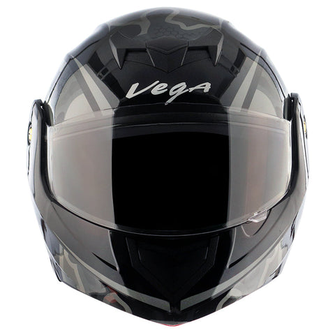 Crux Dx Fighter Black Grey Helmet