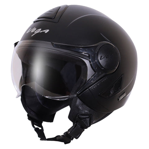 Verve Dull Black Helmet