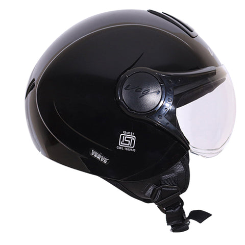 Verve Dull Black Helmet